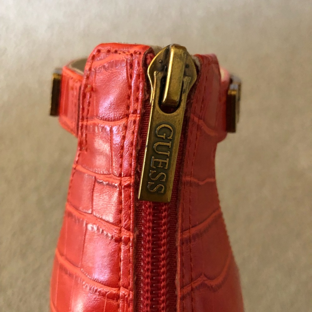 Guess Gwkaida Croc-embossed Stiletto Sandals - Picture 6 of 7